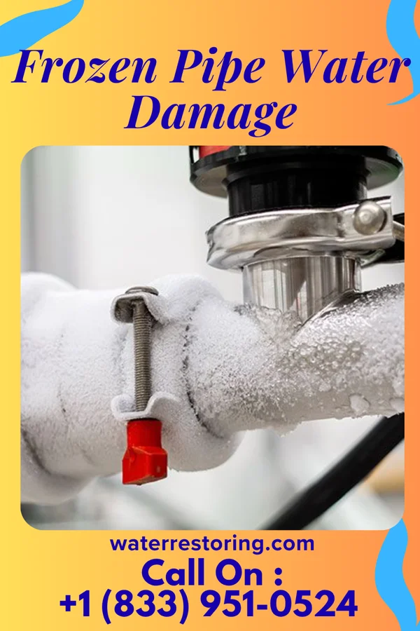 Frozen Pipe Water Damage in Montclair State University, NJ