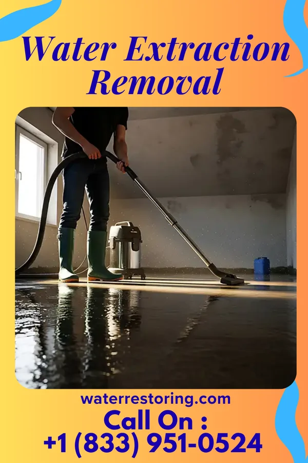 Water Extraction Removal in Montclair State University, NJ